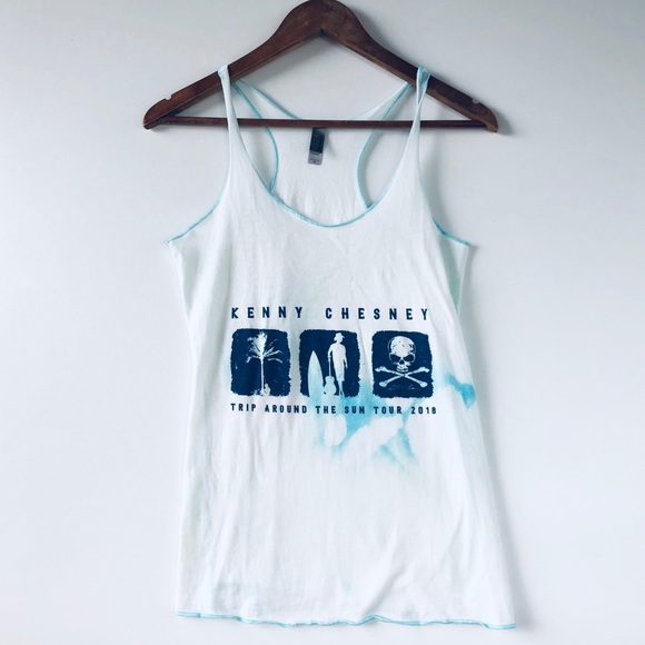 Kenny Chesney 2018 Tour Tank Top- tie dye Medium - Picture 1 of 4